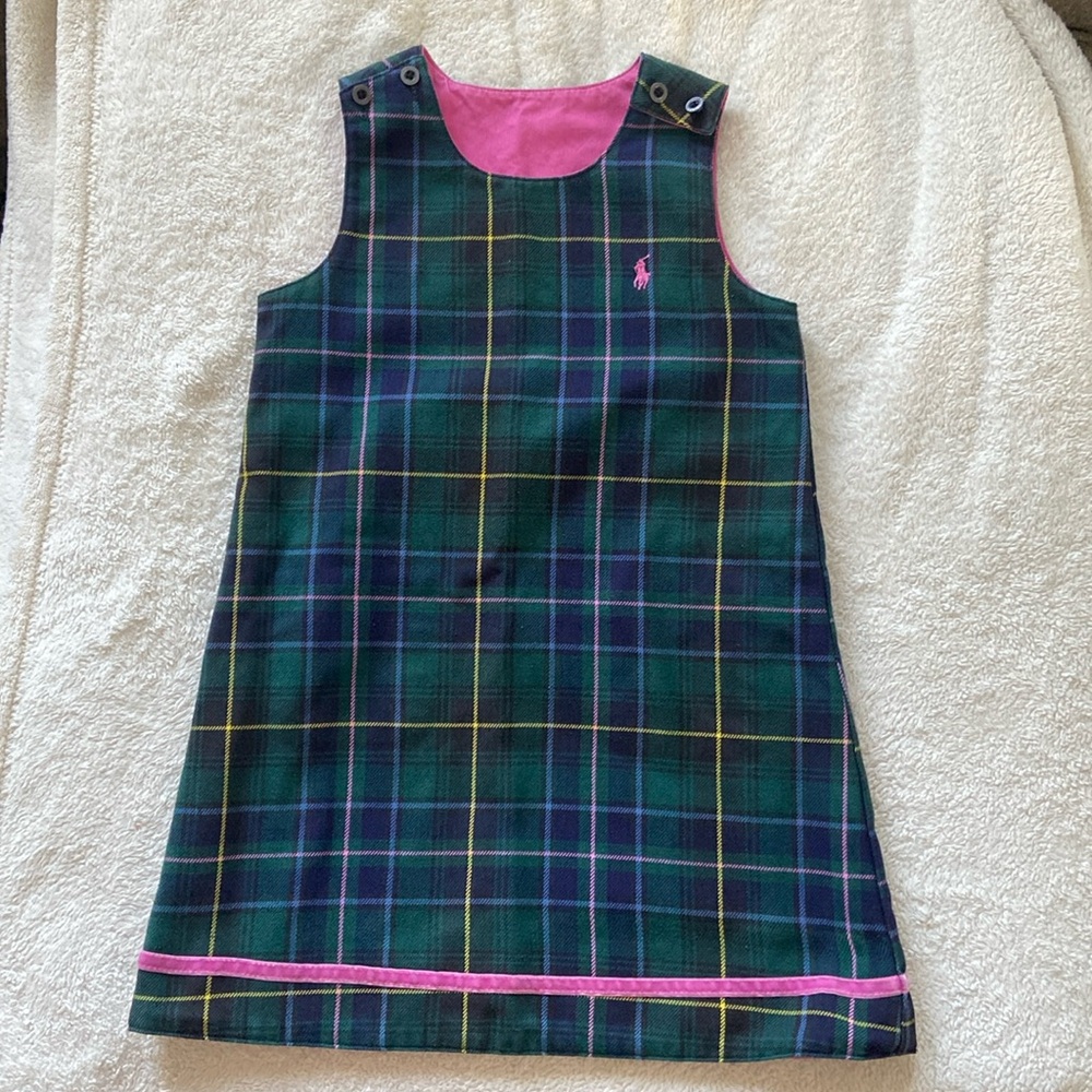 Ralph Lauren reversible girls dress